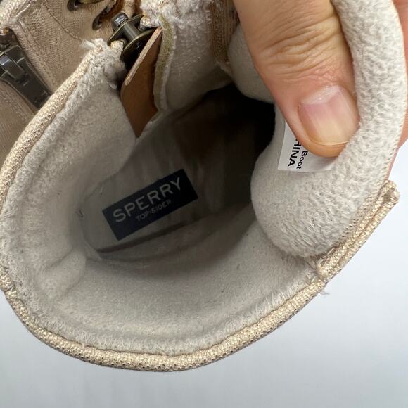 Sperry Boot Women Size 6 Medium Top Sider SaltWater Boots - Picture 12 of 13